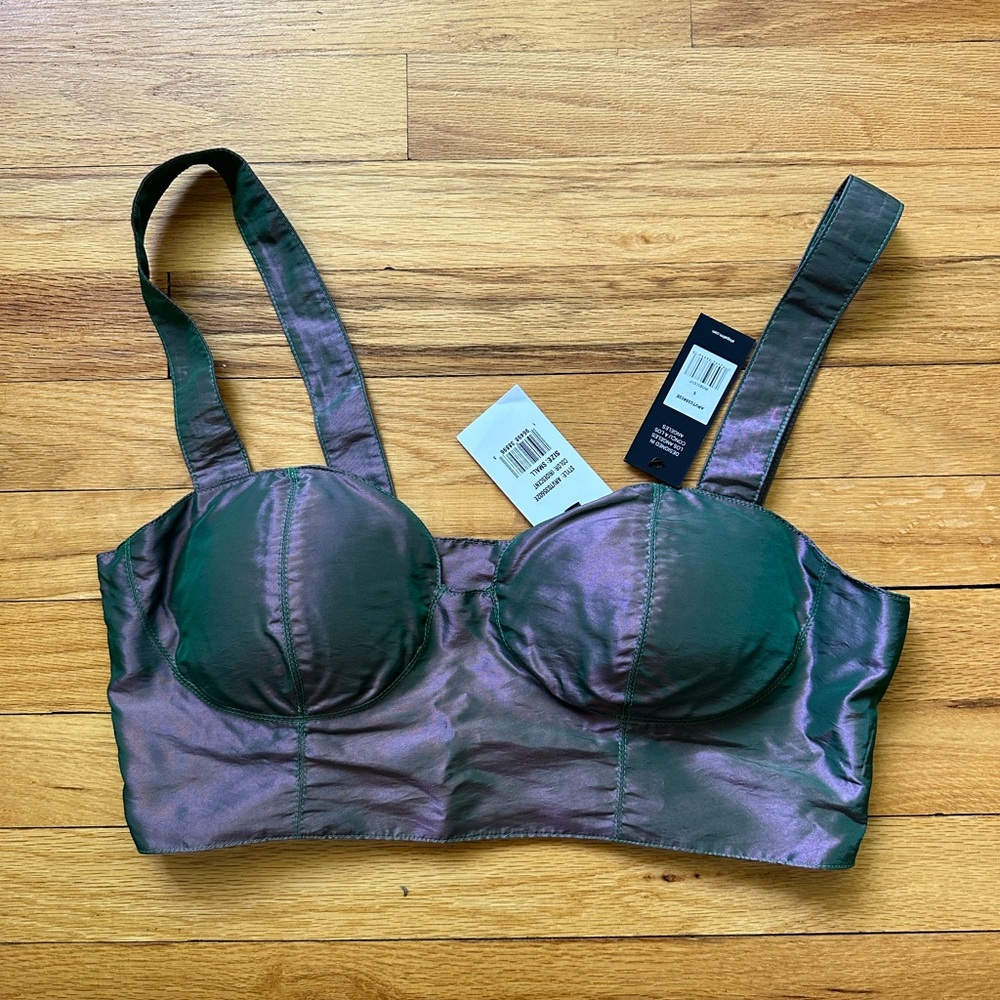 NWT AFRM bustier top